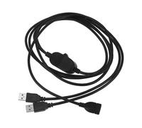 Homoyoyo Adaptador USB Dual Impresora USB Cable Conversión Estándar Divisor Adaptador Computador Impresora Suministro