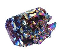 Homoyoyo Adorno De Cristal Geoda Drusa Natural Arco - 1 Pieza De Especimen De Piedra Preciosa Mineral Para Decoración De Hogar - Único y Elegante