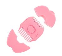 Homoyoyo Afeitadora de Puntas Abiertas para Ñiño, Recortadora Manual de Flequillo Infantil con Diseño de Manzana, Seguro y Corte en Casa