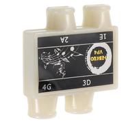 Homoyoyo Afinador Profesional de 4 Agujeros para Guitarra Acústica y Ukelele, Herramienta de Sintonización, Precisión para Músicos Principiantes y Avanzados, Accesorio Musical