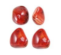 Homoyoyo Ágata Natural Irregular 4 Piezas Mediana 3-4 Cm Pulida Color Aleatorio para Decoración Curativa Relajación Meditación Piedras de Palma para Colección y Bienestar