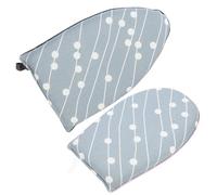 Homoyoyo Algodón Tabla de Planchar Azul 2 Piezas Plegable Pequeña, Colgante para Pared, Ahorro de Espacio, Varios Estilos para Uso Doméstico Varios Estilos