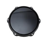 Homoyoyo Almohadilla de Práctica de Batería de 10 Pulgadas, Tapete de Goma para Principiantes, Pad de Batería Silencioso para Habilidades Básicas, Accesorio de Entrenamiento Musical