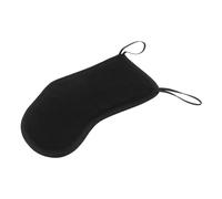 Homoyoyo Almohadilla para Mentonera y Cojín de Apoyo para Hombro de Violín 1/2 y 1/4 de Algodón Suave Negro, Accesorio para Violín Que Absorbe Humedad, Soporte Cómodo para Músicos