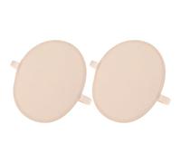 Homoyoyo Almohadillas Absorbentes de Sudor para Axilas de Algodón Beige, Suaves y Amigables Piel, Ideales para Verano y Uso Diario