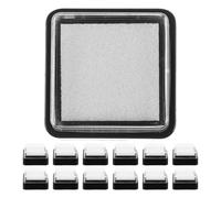 Homoyoyo Almohadillas de Tinta Vacías para Estampar 3x3 Cm, 16 Unidades, Esponja para Recarga de Tinta Diy, Compactas y Portátiles para Manualidades, Scrapbooking y Sellos