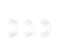 Homoyoyo Almohadillas Nasales de Silicona para Protección y Comodidad Diaria para Gafas Infantiles 3 Piezas Soporte Flexible Antideslizante Color Aleatorio