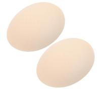 Homoyoyo Almohadillas Transpirables para Sujetador, Algodón y Espuma, Beige | Relleno Extraíble para Copas, Curva Natural, Uso en Sujetadores Normales y Tops, Fácil de Cambiar