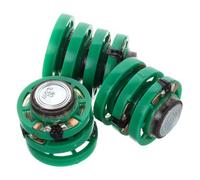 Homoyoyo Altavoz Magnético Externo Redondo de 27 Mm 8 Ω 0,25 W para Juguetes, Teléfono y Bolígrafo Lector, Plástico, Paquete de 10 Unidades, Adecuado para Proyectos DIY y Uso en Fiestas