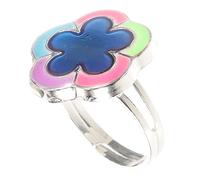 Homoyoyo Anillo De Humor Que Cambia De Color Anillo De Flores De Joyería Para Mujeres