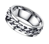 Homoyoyo anillo de tránsito anillos de hombre llave Hombres anillo de hombre dedo acero tamaño edad de adolescencia chicos Anillos con estilo anillo de