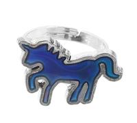 Homoyoyo anillo termocrómico meñique edad de adolescencia anillos de chicas adolescentes con cuentas anillos de humor para niñas anillo de la joyería de las mujeres joyas para niñas Epoxy
