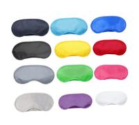 Homoyoyo Antifaz para Dormir Poliéster, Ligero y Agradable, Bloquea la Luz Máscara de Ojos 2 Bandas Elásticas, 25 Piezas