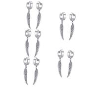 Homoyoyo Arete 1 Par Pendientes Aro Colgantes De Ángel Pendientes Inoxidable Para Mujer - Diseño Elegante y - Ideal Para o