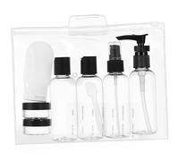 Homoyoyo Artículos De Tocador Portátil Botellas De Viaje Para Líquidos Pulverizador Para Cremas y Productos De Cuidado Piel Rellenables Para Viajes