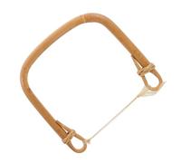 Homoyoyo Asa de Tetera Grande de Ratán Teñido, Forma U, Resistente al Calor, Compatible Teteras de Cerámica Japonesas y Chinas, Mango Reemplazo para Infusión de Té Suelto, Uso en Hogar