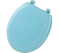 Homoyoyo Asiento de Inodoro de Goma Eva Grueso y Suave, Tapa Uo Azul para Inodoros Estándar, Funda Resistente y Cómoda para Baño, Accesorio Práctico y Fácil de Limpiar