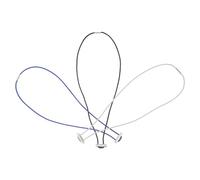 Homoyoyo Bandas Elásticas Ajustables para Contenedores de Basura Juego de 3 Piezas Gris Negro Azul Cuerda de Goma Resistente de 70 CM Adecuado para Uso Doméstico y Actividades al