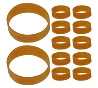 Homoyoyo Bandas Elásticas de Goma para Ejercicios y Pilates, Anillos de Goma Duraderos Tamaño 50 * 20Mm, Paquete 90 Unidades para Entrenamiento y Hogar