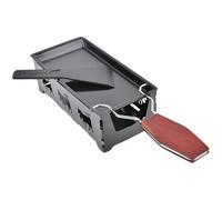 Homoyoyo Bandejas de Horno para Queso Antiadherente Mini Parrilla Portátil de Hierro para Fondue y Barbacoa Accesorio de Cocina Resistente para Picnic y Uso Doméstico