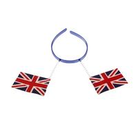 Homoyoyo Bandera Del Unido Accesorio De Accesorios Union Jack Banda Para El Cabello Con Diseño De 3d British Flag Hair Hoop Ideal Para Fiestas De Disfraces Y Celebraciones