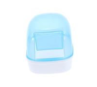 Homoyoyo Bañera para Animales Pequeños De Plástico Contenedor De Baño Abierto para Hámster Ratones y Gerbos Adecuado con Color Aleatorio Fácil Uso y Diseño Seguro