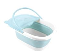 Homoyoyo Bañera Plegable para Pies de Doméstico Cubeta de Masaje con Diseño Flexible y Fácil Almacenamiento Material Duradero para Relajación y Comodidad Baños Pequeños