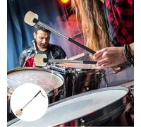 Homoyoyo Baquetas de Percusión Profesional de Acero Inoxidable, Maza Ligera Cabeza de Fieltro para Uso en Estudios y Ensayos