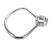 Homoyoyo Base Reposapiés para Taburete de Bar de Metal Resistente Instalación Fácil y Diseño Semicircular para Mayor Comodidad en Cafeterías y Salas de Juegos