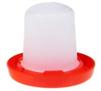 Homoyoyo Bebedero Automático para Aves de Corral Mini 160ml, Dispensador de Agua Protección Solar, Resistente y Fácil de Limpiar, Adecuado para Pollos, Patos y Gansos en Granja