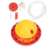 Homoyoyo Bebedero Automático para Aves de Corral Pequeño Plástico Dispensador de Agua para Pollos y Palomas Uso en Granja Sistema de Agua Potable Automático