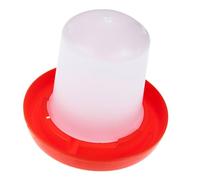 Homoyoyo Bebedero Automático para Pollos Mini 160Ml de Plástico para Aves de Corral Comedero Automático para Gallinas y Codornices Sistema de Alimentación para Domésticas y Comerciales