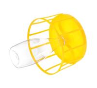 Homoyoyo Bebedero Automático para Reptiles y Tortugas Plato de Agua y Comida 2 1 Material Resistente Color Amarillo Limón Fácil de Limpiar Adecuado para y Dragones Barbudos