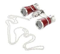 Homoyoyo binoculares de Teatro Antiguos telescopio Binocular de Metal con Collar Metal Completo Vidrio de Teatro Perder