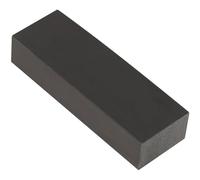 Homoyoyo Bloque de Madera de Negro Superficie Lisa y Fácil de Trabajar para Mango de Guitarra para Proyectos DIY y Manualidades de Instrumentos