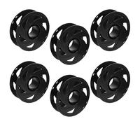 Homoyoyo Bobinadora de Filamento de Plástico para Impresora 3D, 6 Carretes Vacíos Portátiles Compatibles Pla, ABS y Petg, Diseño Ligero Adecuado para Uso Doméstico y Profesional