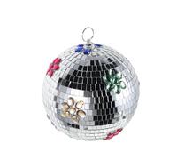 Homoyoyo Bola de Discoteca Colgante Pequeña de Vidrio Espejo Reflectante para Decoración de Fiestas Temáticas, Escenario y Eventos Musicales, Esfera Decorativa para Navidad y Bodas