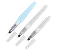 Homoyoyo Bolígrafo de Tinta para Arte con Pincel de Agua Recargable, Plástico Ligero y Conveniente para Pintar Acuarelas y Ejercicios de Escritura Color Aleatorio