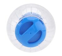 Homoyoyo Bolita De Ejercicio Transparente para Hámster y Roedores Pequeños Juguete Interactivo y Portátil para Ejercicio Saludable Azul