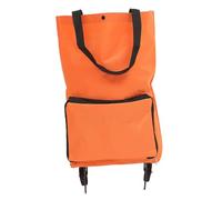 Homoyoyo Bolsa Carrito Compra Plegable con Ruedas Trolley Shopping Bag Reutilizable Gran Capacidad para Supermercado Viaje y Uso Diario Diseño Resistente y Portátil para