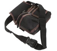 Homoyoyo Bolsa de cintura multifuncional largo Que lleva bolso de la cintura bolsa de cinturón bolsa de electricista bolsa de herramientas portátil tela oxford Coffee