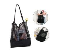 Homoyoyo Bolsa De Malla Compra Bolsa Reutilizable Supermercado Bolso De Mano De Asa Larga Bolso De Malla para Frutas y Verduras