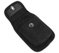 Homoyoyo Bolsa de Nailon Negra para Guantes Trabilla para Cinturón, Organizador Compacto Multifunción para Cinturón de Servicio, Accesorio Táctico Resistente para Caza y Seguridad al Aire