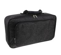Homoyoyo Bolsa para Pedales de Efectos de Guitarra Eléctrica, Estuche Rígido Portátil Asa, Funda Protectora y Resistente a Impactos para Pedalera, Adecuado para Conciertos y Viajes