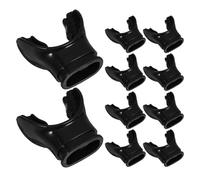 Homoyoyo Boquillas de Mordida para Snorkel y Equipo de Buceo, 10 Unidades de Silicona, Válvula para Escafandra Autónoma, Ideales para Buceo y Entrenamiento