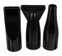 Homoyoyo Boquillas Para Secador De Pelo Accesorio 3 Piezas Abs Negro Tamaños Grande y Pequeño Difusor Concentrador Para Cuidado Profesional Del Cabello