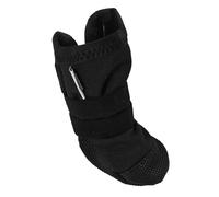 Homoyoyo Botas Impermeables para Perros Talla S Protectores de Patas para Heridas Calzado Antideslizante de Poliéster Negro para Exteriores y Protección contra Agua y Barro