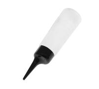 Homoyoyo Botella Aplicadora Vacía con Escala 1 Unidad Tamaño 15x5x4 Cm Punta Inclinada para Aplicación de Tinte y Champú en Peluquería Profesional Uso Salón