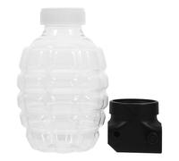 Homoyoyo Botella de Plástico Pequeña Forma de Piña para Almacenamiento de Cuentas Conector para Recarga Portátil y Ligera Adecuado para Juegos y Actividades Infantiles