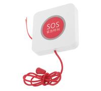 Homoyoyo Botón de Alarma de Emergencia para Ancianos Dispositivo de Seguridad de Pared con Estable Interruptor de Sos con Cuerda Táctil para Protección Personal